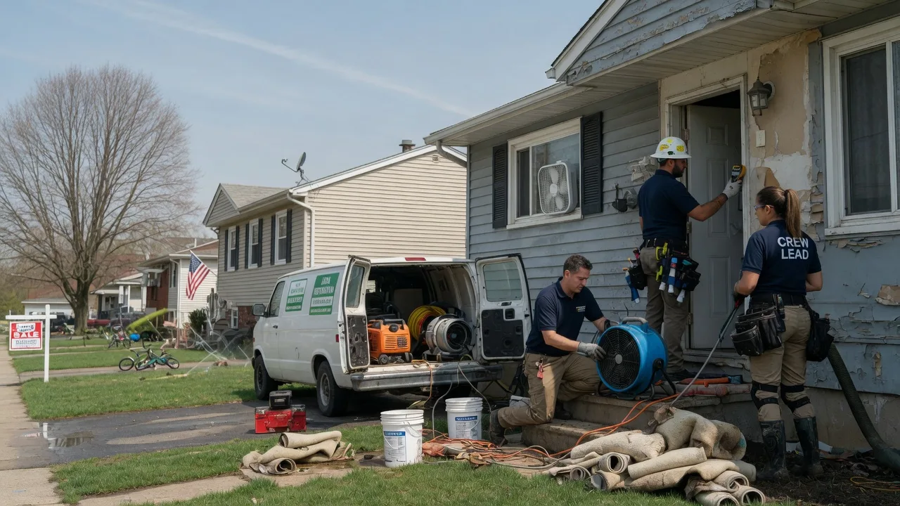Flood Cleanup in Fleetwood, PA near me